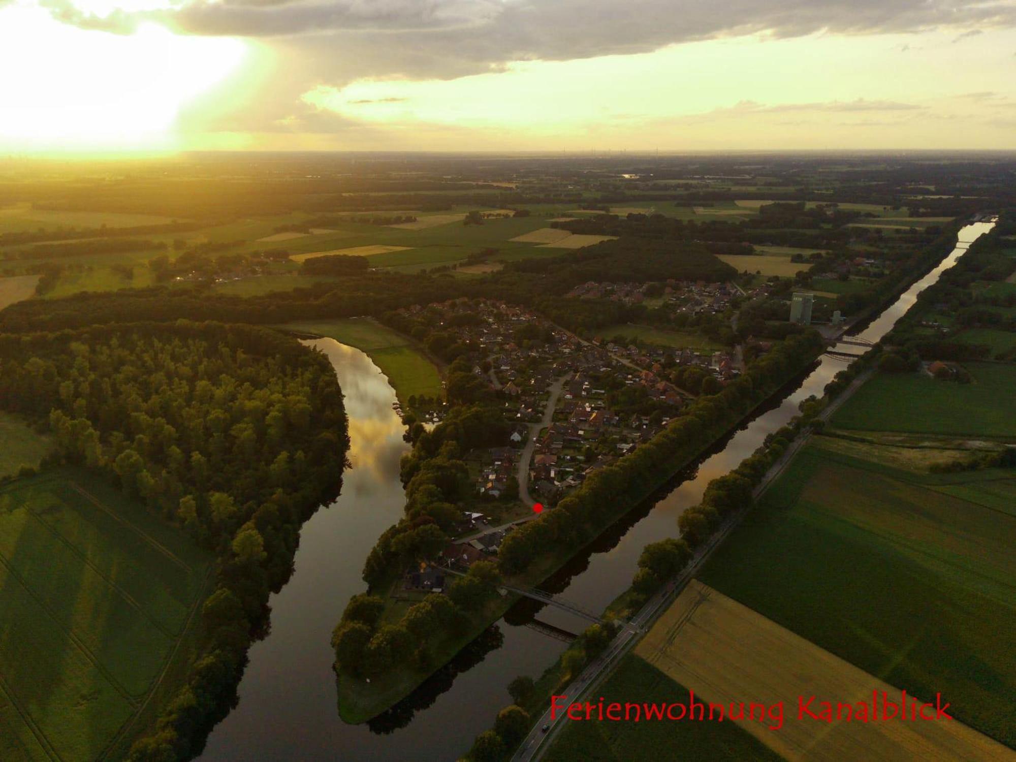 Ferienwohnung Kanalblick Fresenburg Exterior foto